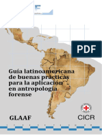 GLAAF & CICR. (2016). Guía Latinoamericana de Buenas Prácticas Para La Aplicación de La Antropología Forense