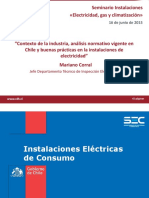 Contexto Industria Analisis Normativo Buenas Practicas Instalaciones Electricidad Mariano Corral SEC1