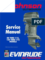1990 Johnson Evinrude ES 88-115 150-175 Cross V PDF