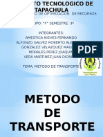 METODO DE TRANSPORTE - MODELOS DE OPTIMIZACION.pptx