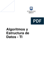 Algoritmos y Estructura de Datos