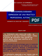 G Del C Expresion de Una Practica Profesional Autonoma