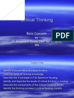 Critical Thinking 9-16