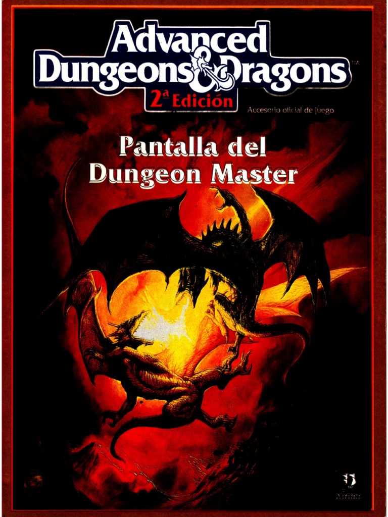 Advanced Dungeons & Dragons 2.0 - Pantalla Del Dúngeon Master | PDF