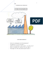 Expression Orale l'Environnement