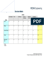 Decision Matrix