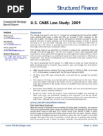 US CMBS Loss Study - 2009