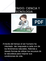 1- CONTENIDO Ciencia y Tecnologia