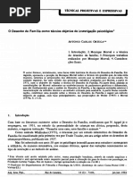 o Desenho Da Familia Investigação Psicológica