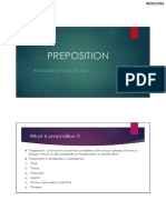 PREPOSITION Bahasa Inggris 1 PDF