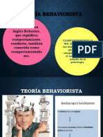 Teoría Behaviorista PDF