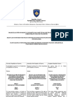 Projekt Ligji Për Pensionimin e Zyrtarve Policor Të Policisë Së Kosovës Dhe Hetuesit e Inspektoratit Policor Të Kos