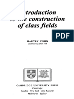 (Cambridge Studies in Advanced Mathematics) Harvey Cohn-Introduction To The Construction of Class Fields-Cambridge University Press (1985)