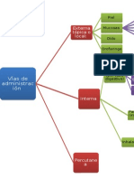 Diagrama Vías de Administración