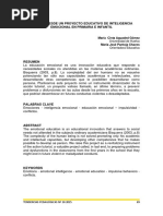 Dialnet InnovarDesdeUnProyectoEducativoDeInteligenciaEmoci 5247178 PDF