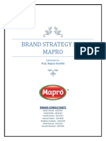 Mapro Brand Strategy