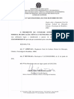 Regimento Geral do Innstituto Federal de Educação Ciencia e Tecnilogia de Rodônia.pdf