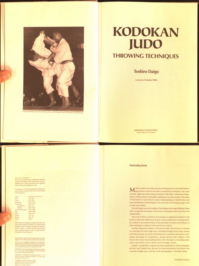 Kodokan Judo Throwing Techniques Toshiro Daigo (Small) PDF