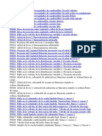 Codigos OBDII en Español