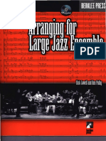 Arranging For The Large Jazz Ensemble