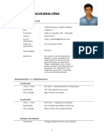 Curriculum Vitae: Datos Personales