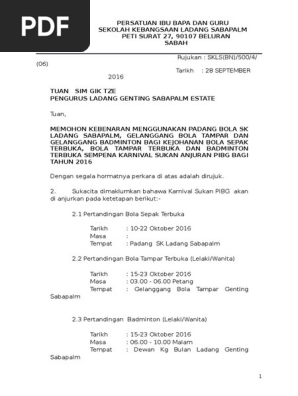 Surat Kebenaran Pibg Pdf
