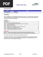 Simple Starter Steps: Document History