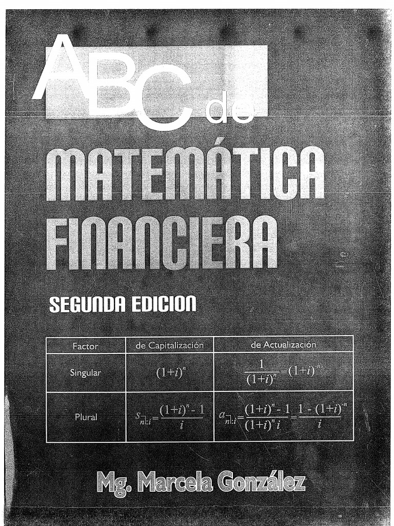 Matematica Financiera - II Edicion. | PDF | Seguridad | Finanzas (general)