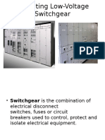 Operating Low-Voltage Switchgear 2
