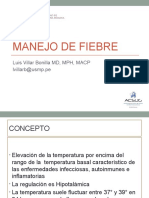 Fiebre Manejo