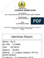 Ketoacidosis Diabeticum: Portofolio