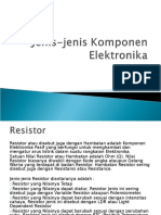 Jenis Jenis Komponen Elektronika