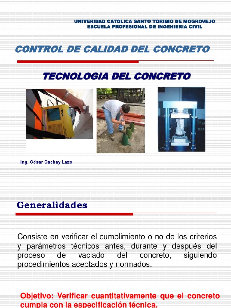 Control de Calidad del Concreto en Obra | PDF | Hormigón | Acero