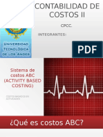 Sistema de Costos ABC (Activity Based Costing