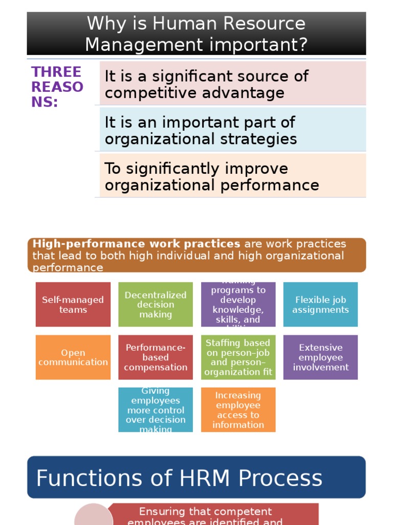HRM Process | PDF