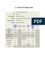 Journal Details: Journal of Engineering Education