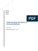 Understanding the basic of Actuarial Method