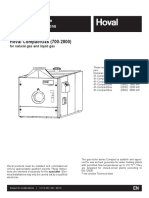 Hoval Compactgas (700-2800) : Technical Information Installation Instructions