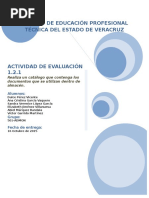 Catálogo de Documentos Al Almacén