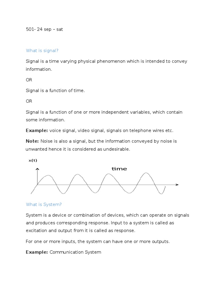 Signal and System Operations Explained | PDF | Teaching Methods & Materials
