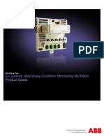 S+ Turbine: Machinery Condition Monitoring MCM800: Product Guide