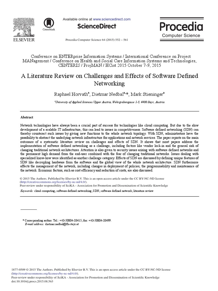 Literature review on network design and implementation picture