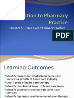 Chapter 5: Home Care Pharmacy Practice