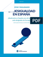 Mitos y Realidades Desigualdad Espana PDF