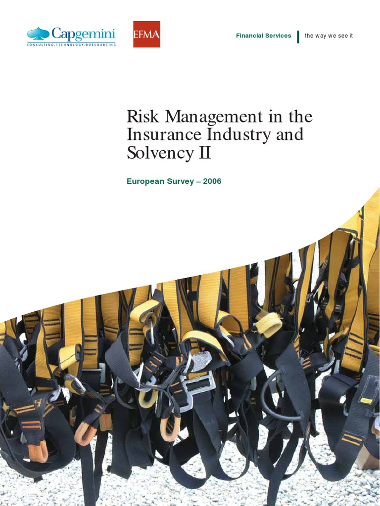 Risk Management in The Insurance Industry and Solvency II | PDF ...