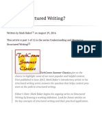 What Is Structured Writing - TechWhirl