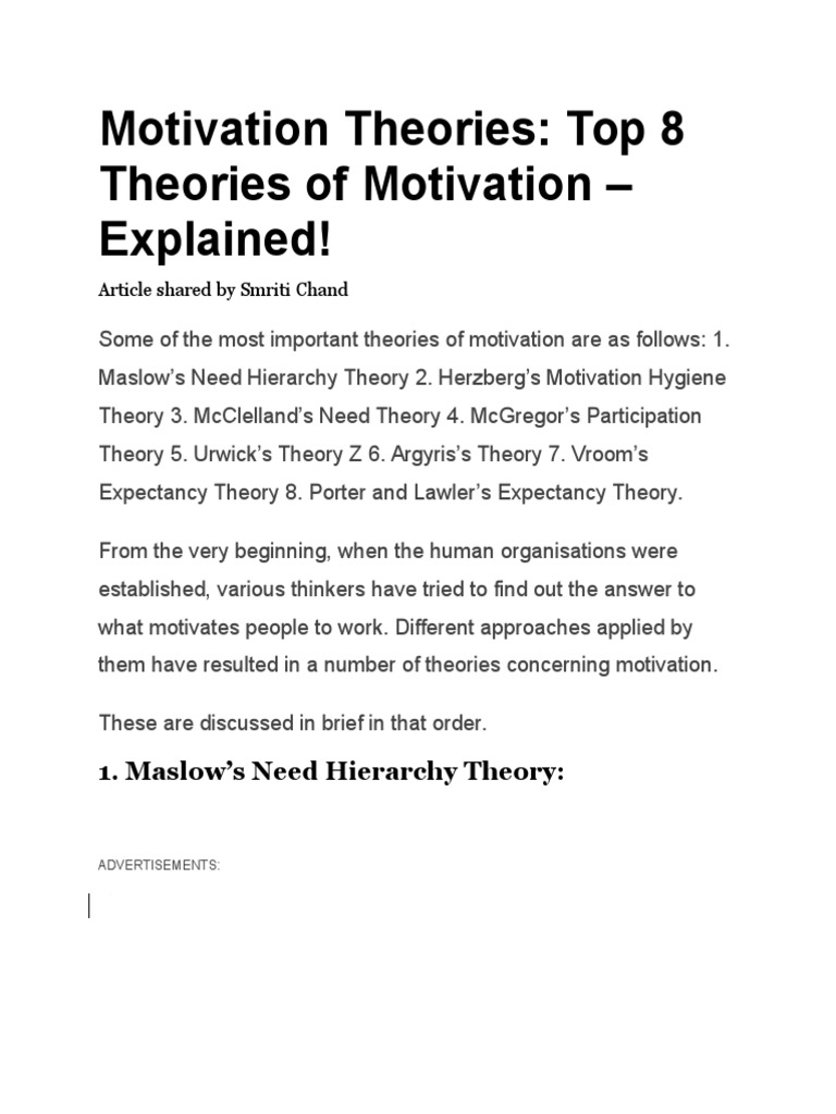 Impact of employee motivation on organizational performance thesis pdf picture