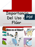 Importancia Del Uso de Flúor