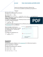 Combinaisons Et Permutations