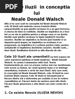 Cele 10 Iluzii in Conceptia Lui Neale Donald Walsch